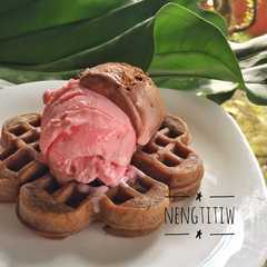 Waffle Coklat Oreo রেসিপির প্রধান ছবি