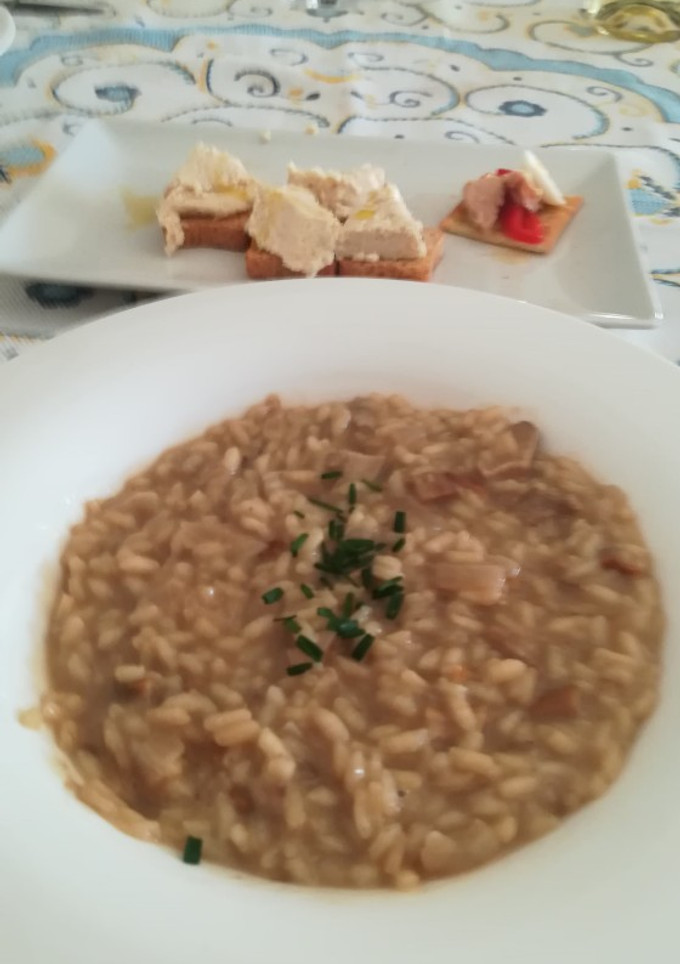 Una foto de Risotto de Ceps