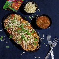 A picture of Tripal schezwan rice.