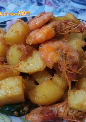 Foto resep Sambal Goreng Kentang & Udang (16#)