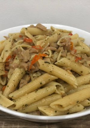 Foto resep Penne Aglio Olio