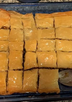 Una foto de Baklava