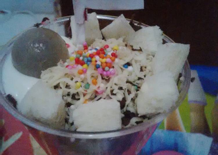 Bagaimana Menyiapkan PuddingBrownies Tanah Air (Merah Putih), Bisa Manjain Lidah