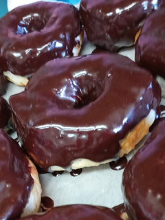 A picture of Fake Doughnuts biscuits.