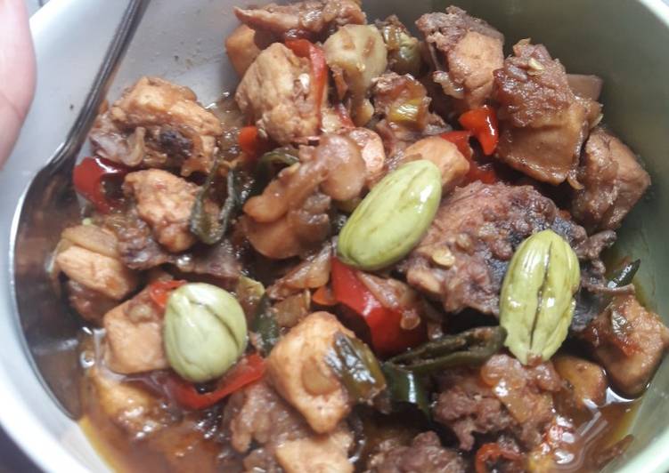 Resep 17. Oseng Ayam Pete Mercon | Resep Membuat 17. Oseng Ayam Pete Mercon Yang Enak Dan Mudah