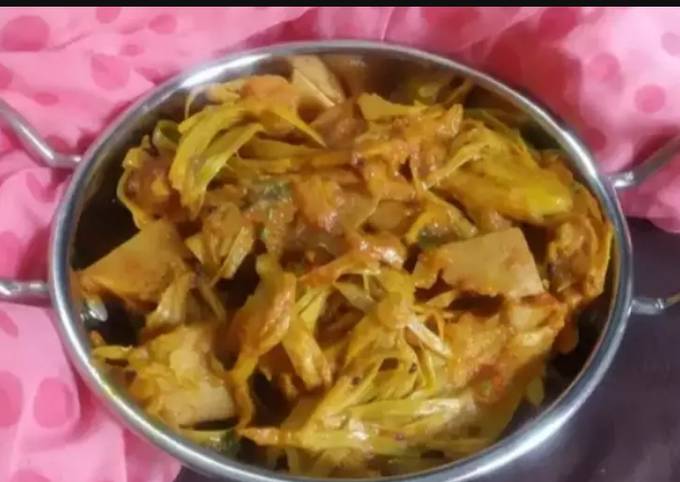 Jackfruit Sabji Kathal Ki Sabzi Recipe By Drpushpa Dixit Cookpad