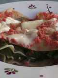 Lasagna fácil con espinaca cruda 🥬ƪ⁠(⁠‾⁠.⁠‾⁠“⁠)⁠┐