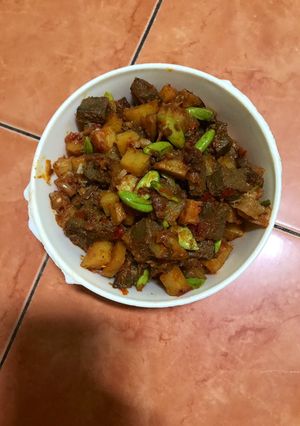 Foto resep Sambal Goreng Kentang Hati Sapi