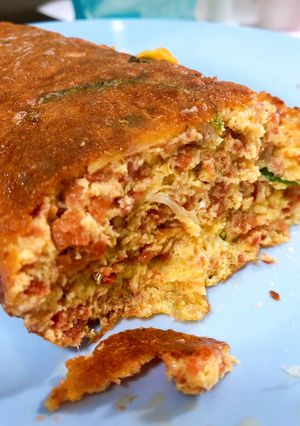 Foto resep Martabak telur kornet sapi spesial rumahan 😍