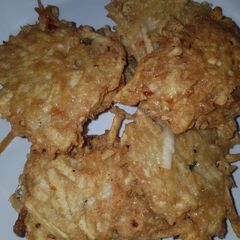 A picture of Yam fritter.