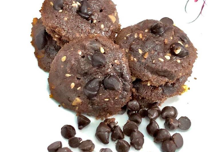 Cookies che nom resepi Biskut Chocolate