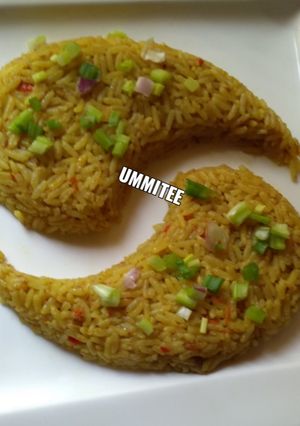 A picture of #jollofricecontest.