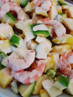 Una foto de Ensalada tropical