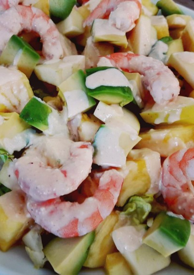 Una foto de Ensalada tropical