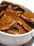 Hallaka kobo (groundnut candy)