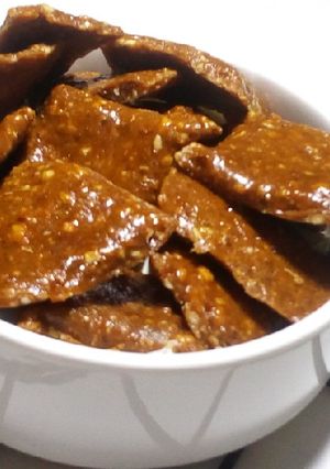 Hallaka kobo (groundnut candy) ainihin hoton girkin