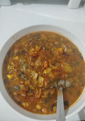 عکسی از دستور آش کلم