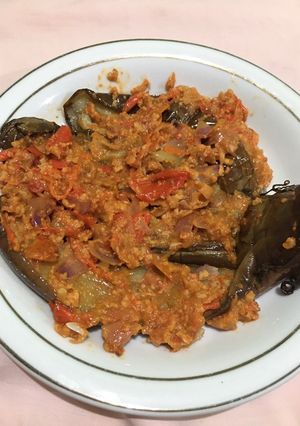 Foto resep 102. Pecak Terung Ungu