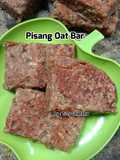 Pisang Oat Bar