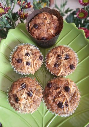 Foto resep Muffin pisang coklat keju