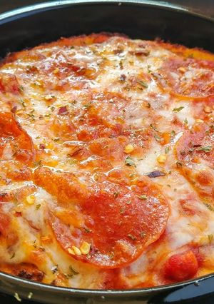 A picture of KABOCHA-CRUST PEPPERONI PIZZA.