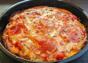 How to Make Appetizing KABOCHACRUST PEPPERONI PIZZA