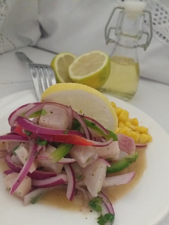 Una foto de Ceviche clásico
