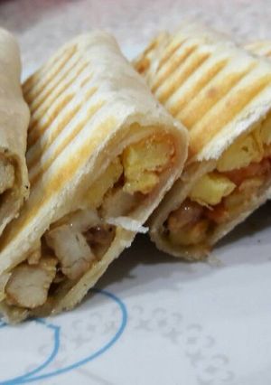 صورة لوصفة شاورما دجاج