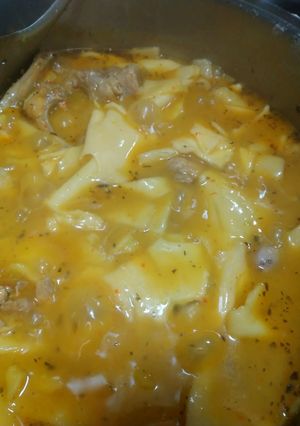 A picture of Andrajos (Traditional Jaén Stew).