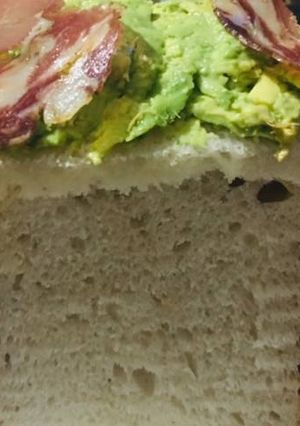 Una foto de Pan francés con ajo en panificadora