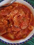 Italian Minestrone Soup with Pesto