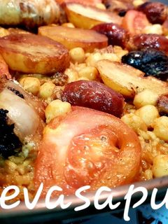 Una foto de Arroz al horno sin horno