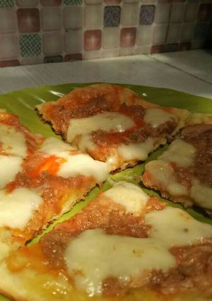 Foto resep Pizza teflon simple