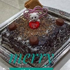 A picture of Christmas special cake.