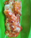 Microwave bread Enchiladas