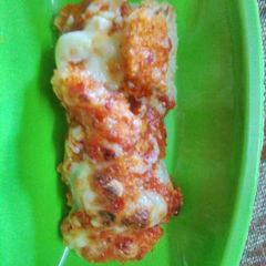 A picture of Microwave bread Enchiladas.