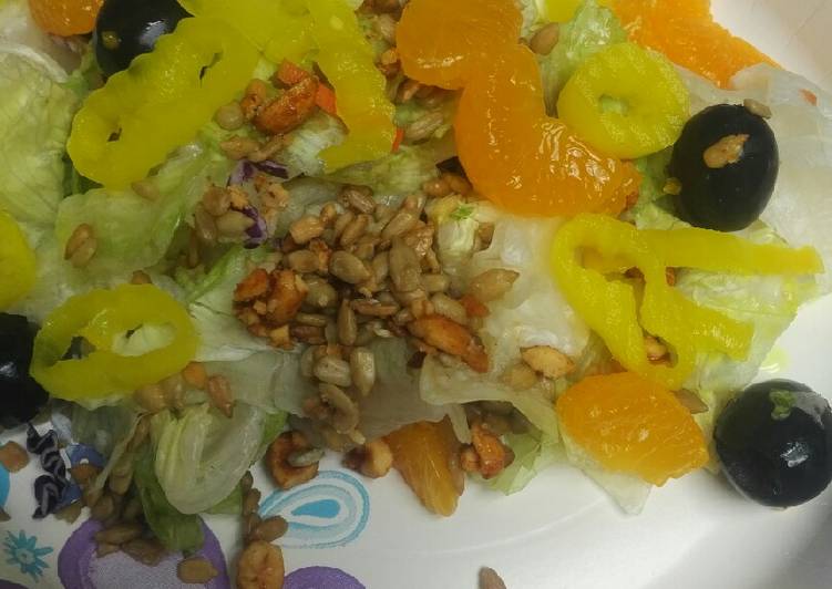 Easiest Way to Prepare Appetizing Lettuce and Mandarin Orange Salad