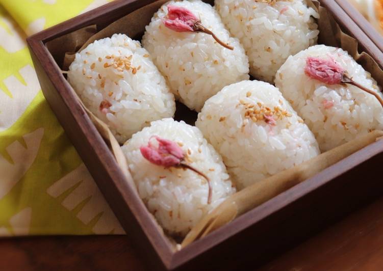 Simple Way to Cook Speedy Ornate cherry rice balls