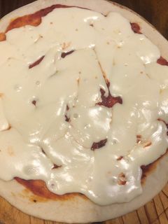 Una foto de Pizza Casera de masa tierna