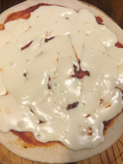Una foto de Pizza Casera de masa tierna