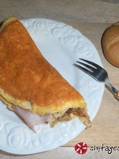 Φωτογραφία της συνταγής Parmelet. Τραγανή και νόστιμη Ομελέτα Παρμεζάνας