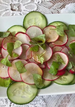 Foto resep Cucumber Red Radish Salade