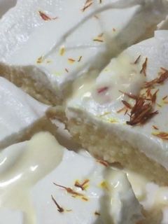 صورة لوصفة كيك الحليب بالزعفران 🧁