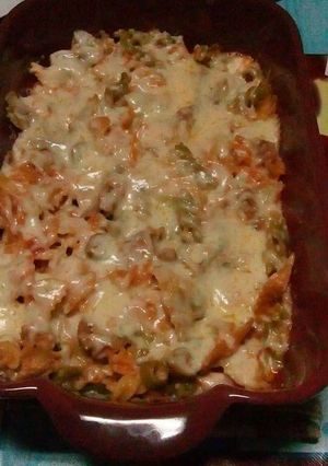 Foto de Massa com atum gratinada