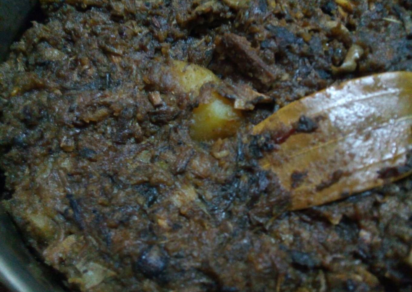 Banana flower curry