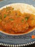 Pollo en salsa de tomate🌺
