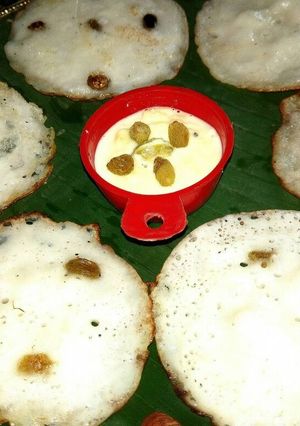 নারকেল দিয়ে চিতই পিঠা (আপ্পাম) রেসিপির প্রধান ছবি