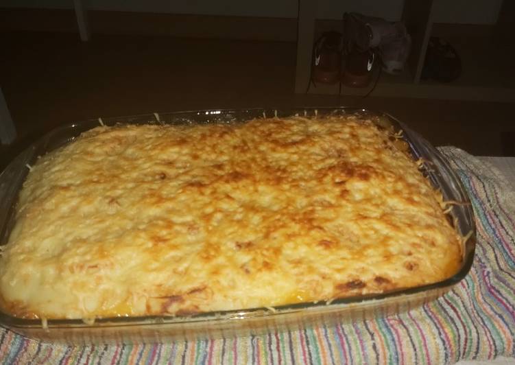 Pastel de carne y patata