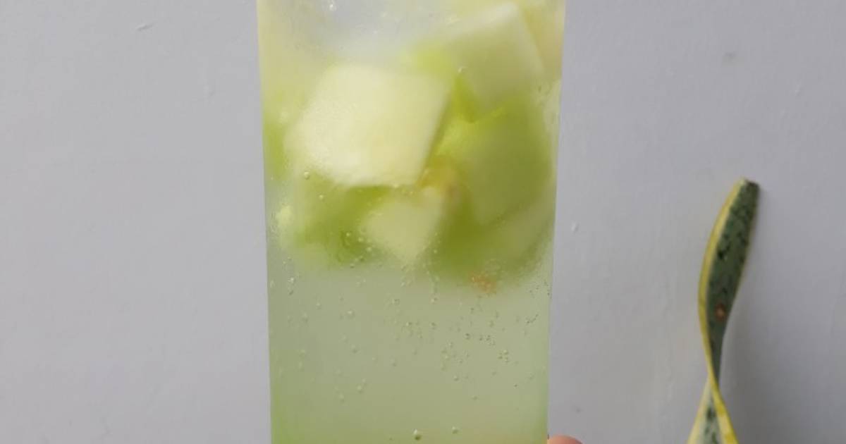 Resep Mocktail Melon Lime Squash oleh Riska Noviastuty Cookpad