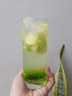 Foto resep Mocktail Melon Lime Squash